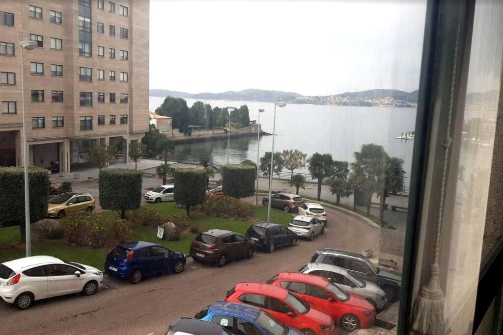 Appartamento Piso En Bouzas Con Vistas A La Ria Vigo Esterno foto