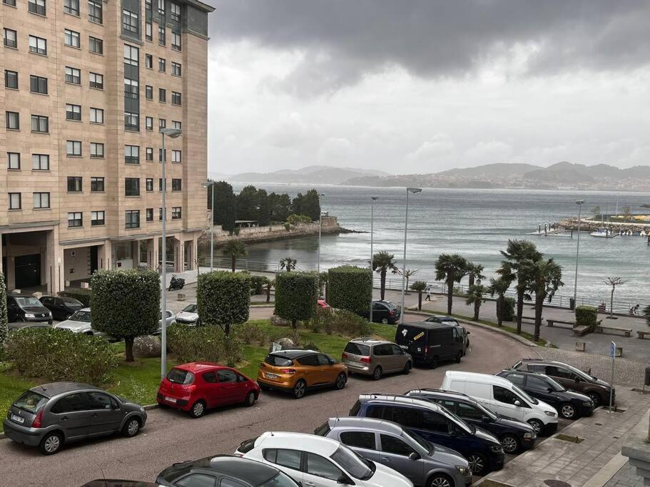 Appartamento Piso En Bouzas Con Vistas A La Ria Vigo Esterno foto