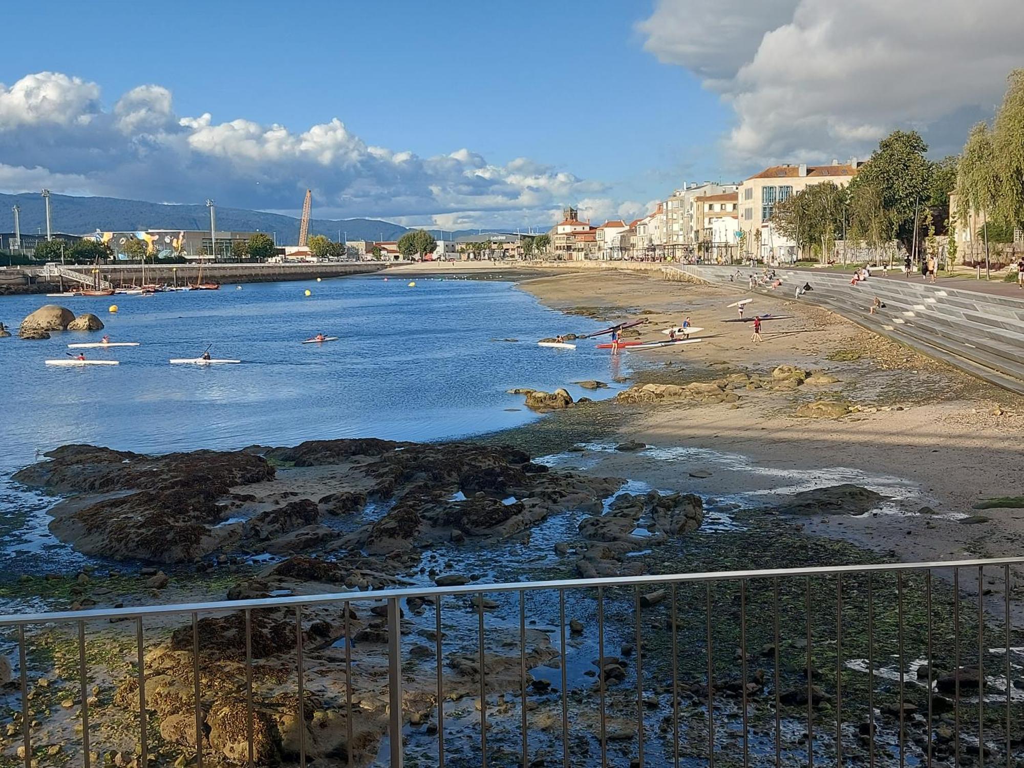 Appartamento Piso En Bouzas Con Vistas A La Ria Vigo Esterno foto